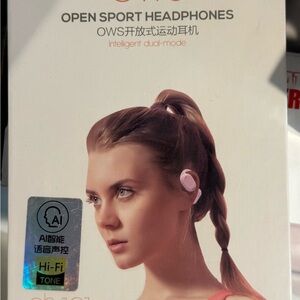 Open Sport Headphones - Pink